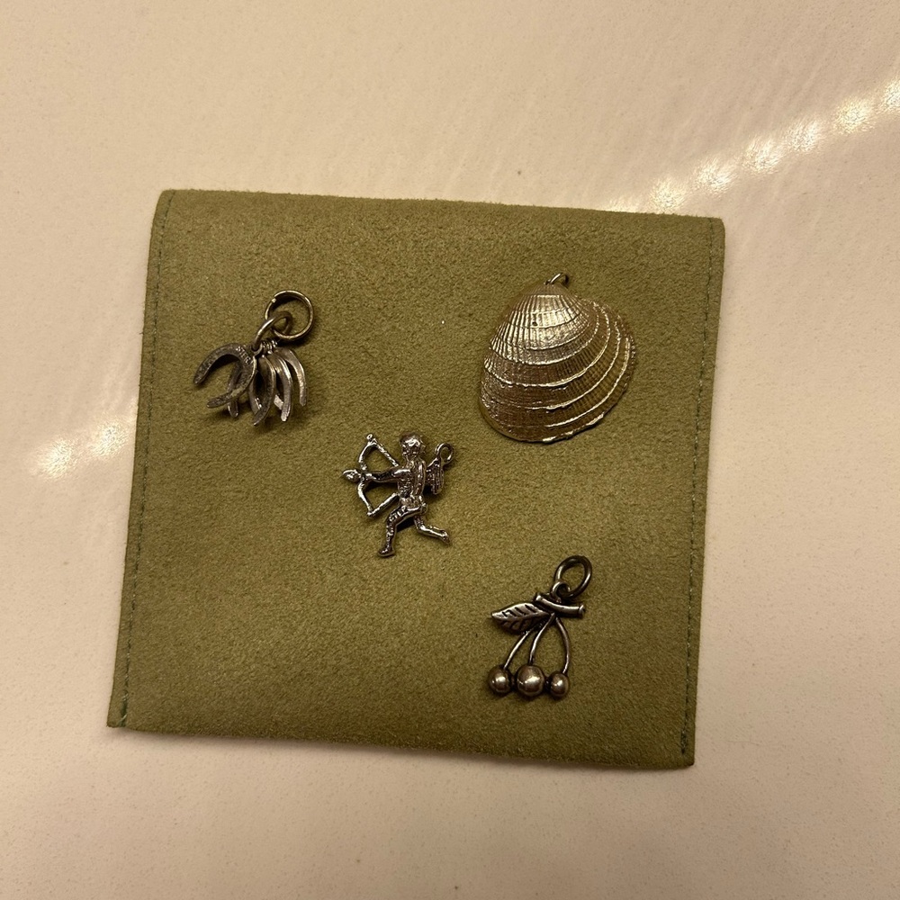 Lot of sterling silver charms